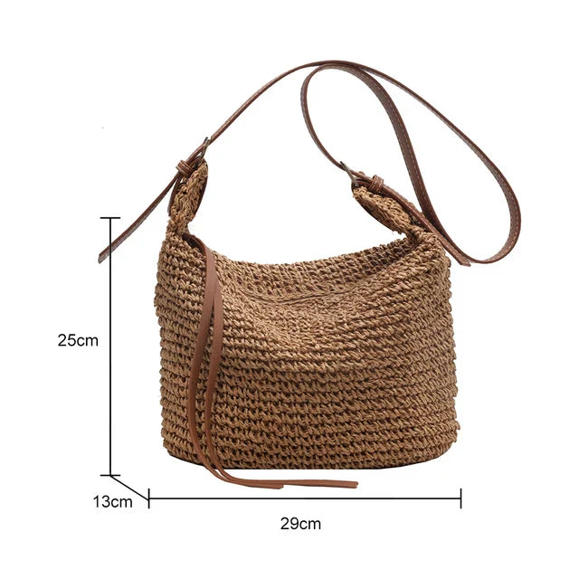Arnljot | Bolso Estructurado de Hombro en Estilo Tejido