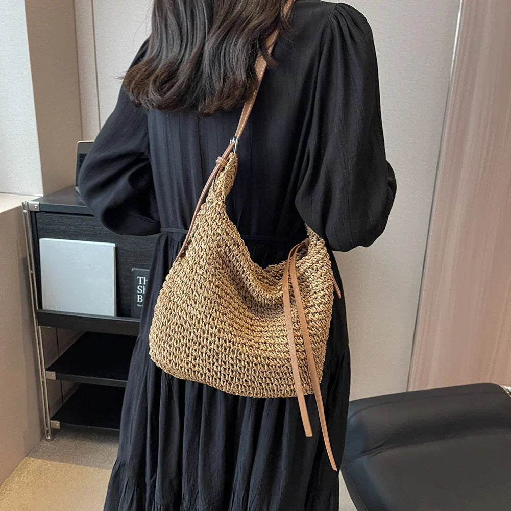 Arnljot | Bolso Estructurado de Hombro en Estilo Tejido