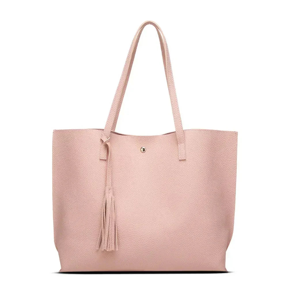 Bolso de Hombro de Cuero Suave Istar