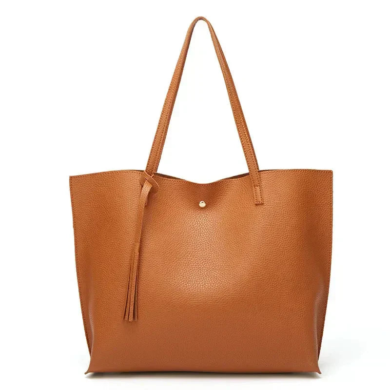 Bolso de Hombro de Cuero Suave Istar