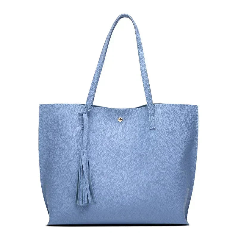 Bolso de Hombro de Cuero Suave Istar