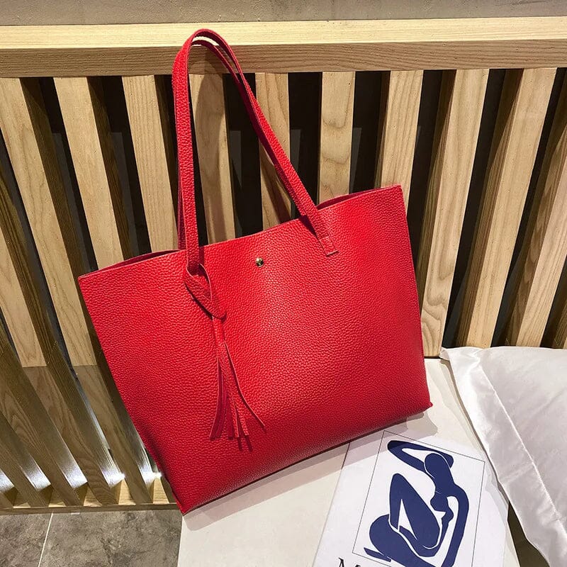 Bolso de Hombro de Cuero Suave Istar