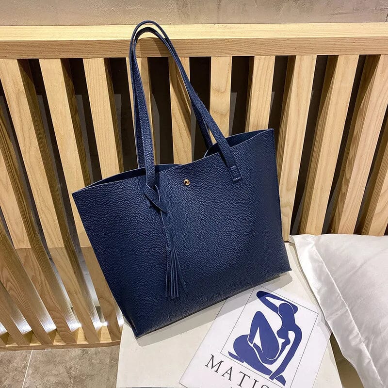 Bolso de Hombro de Cuero Suave Istar