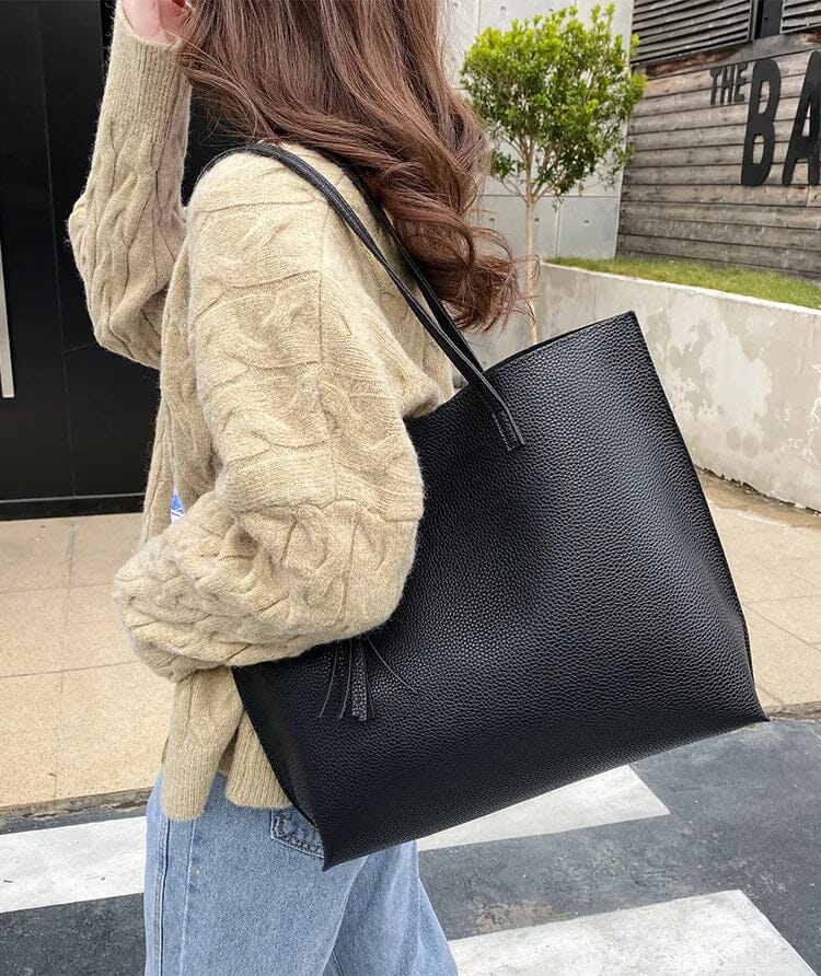 Bolso de Hombro de Cuero Suave Istar
