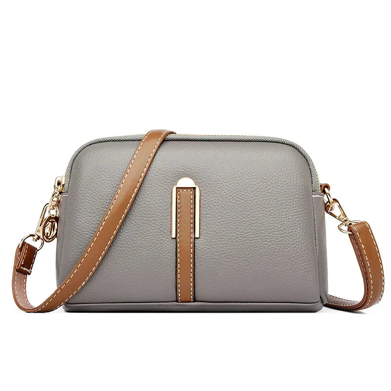 Penélope | Bolso de Hombro Compacto de Cuero Suave
